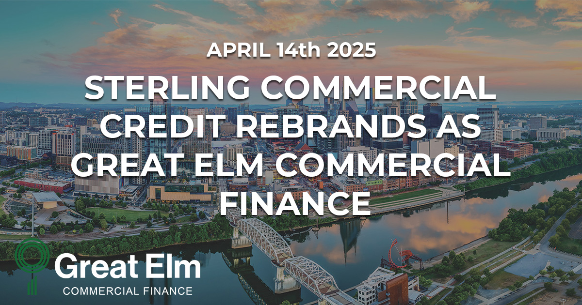 Sterling Commercial Credit rebrands as Great Elm Commercial Finance